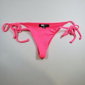Beachriot Tie Side Bikini Bottom Women Size Small NWOT Swimwear Summer Pink